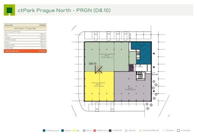 Pronájem obchodního prostoru, Kozomín, 758 m2
