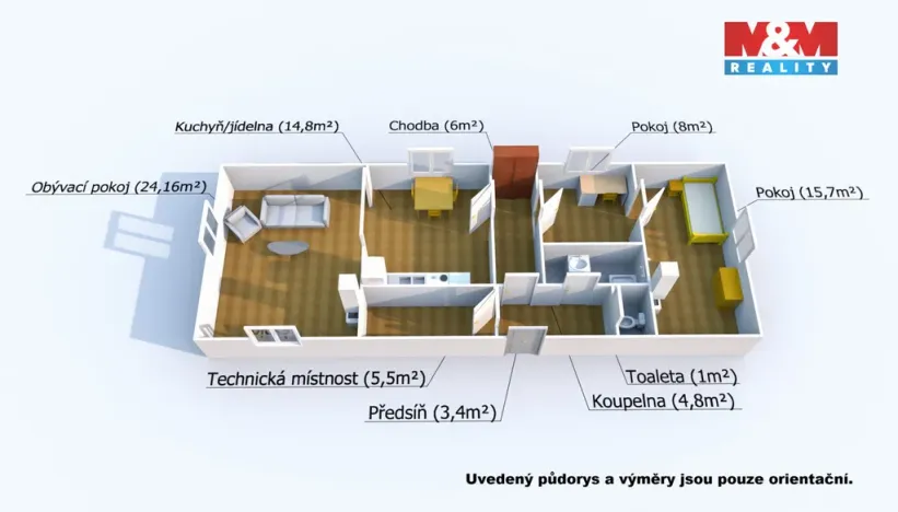 Prodej rodinného domu, Pňovany, 84 m2