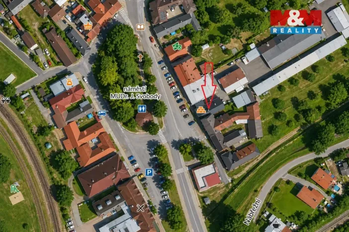 Prodej obchodního prostoru, Zruč nad Sázavou, náměstí MUDr. J. Svobody, 106 m2