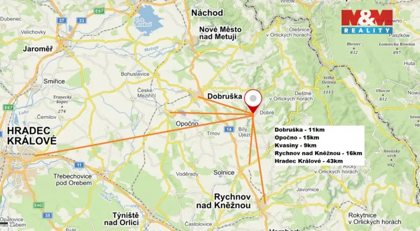 Prodej rodinného domu, Bačetín, 70 m2