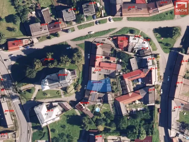 Prodej pozemku pro bydlení, Charváty, 370 m2