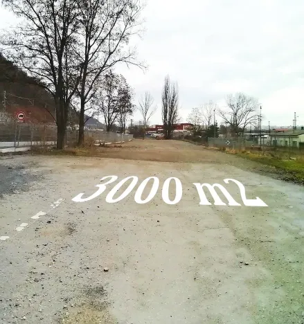 Pronájem komerčního pozemku, Praha - Radotín, 3000 m2