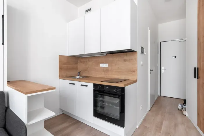 Pronájem bytu 1+kk, Praha - Smíchov, Plzeňská, 21 m2