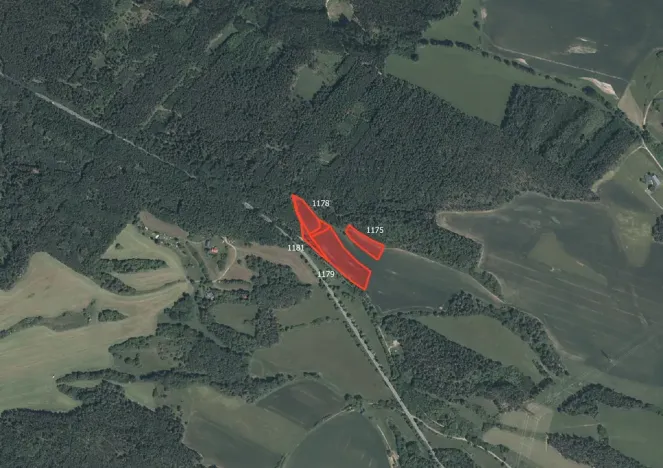 Prodej pole, Obory, 23810 m2