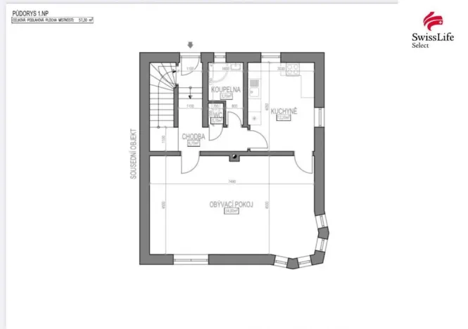 Prodej rodinného domu, Krupka, Budovatelů, 224 m2