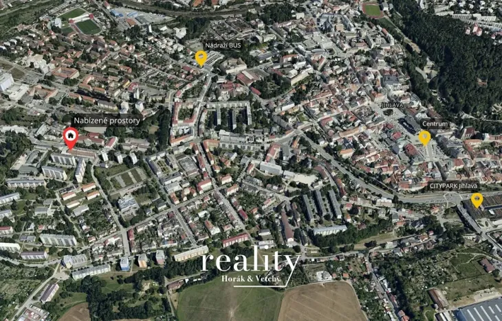 Pronájem obchodního prostoru, Jihlava, Žižkova, 145 m2