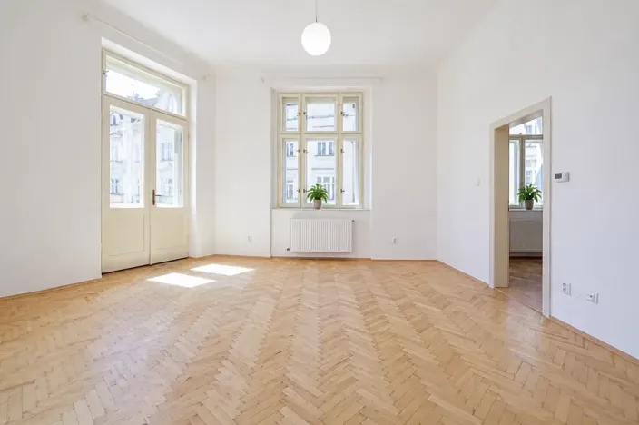 Pronájem bytu 2+1, Praha - Nové Město, Na Zderaze, 86 m2