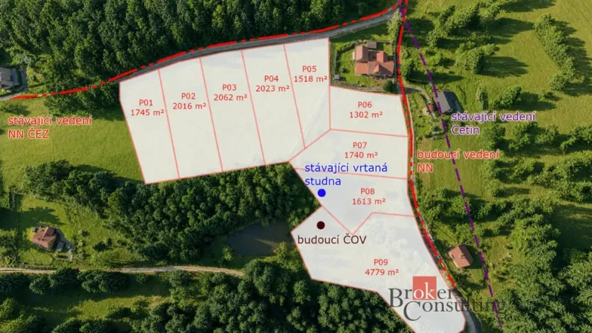 Prodej pozemku pro bydlení, Nejdek, 1302 m2