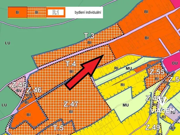Prodej pozemku pro bydlení, Česká Třebová, 735 m2