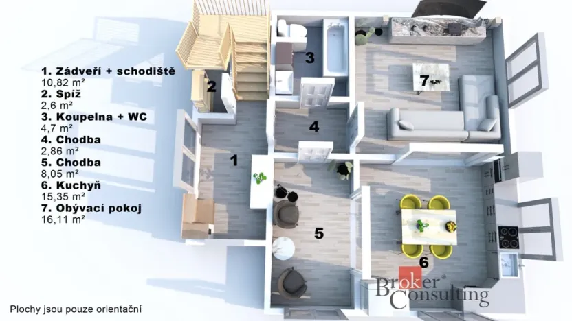 Prodej rodinného domu, Pardubice - Svítkov, Hradčanská, 126 m2
