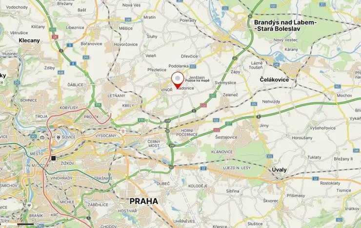 Prodej pozemku, Radonice, 420 m2