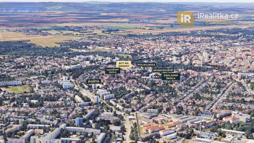 Prodej bytu 3+1, Pardubice - Bílé Předměstí, Ke Kamenci, 73 m2