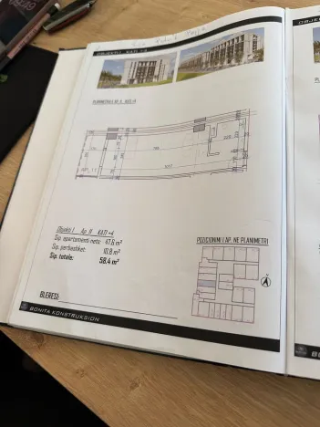 Prodej bytu 1+kk, Rruga Viena, Golem, Albánie, 37 m2