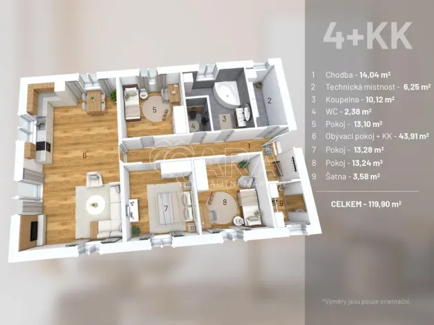 Prodej rodinného domu, Kozárovice, 120 m2