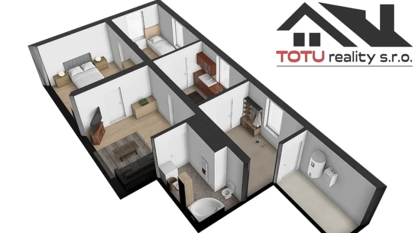 Prodej bytu 4+1, Kuks, 91 m2