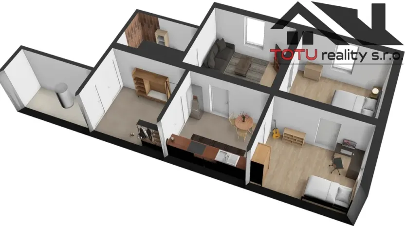 Prodej bytu 4+1, Kuks, 91 m2