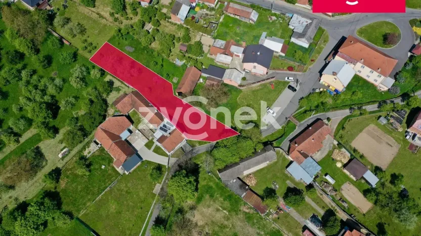 Prodej pozemku pro bydlení, Dobrkovice, 800 m2