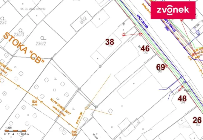 Prodej pozemku pro bydlení, Přílepy, 2445 m2