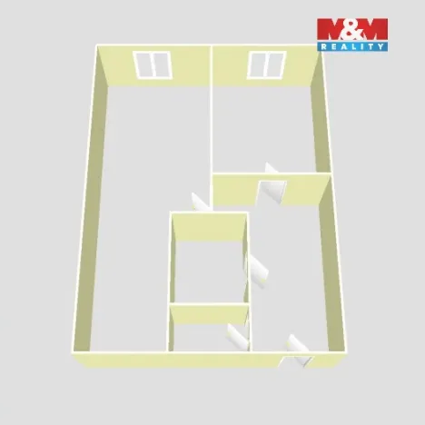 Prodej bytu 2+kk, Praha - Kamýk, Růženínská, 41 m2