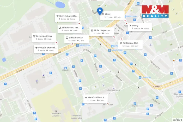 Prodej bytu 2+kk, Praha - Kamýk, Růženínská, 41 m2