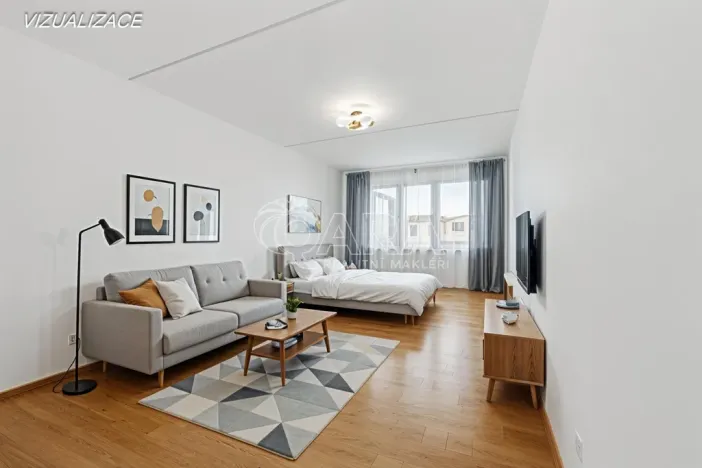 Pronájem bytu 1+kk, Strakonice - Strakonice II, Na Ohradě, 32 m2
