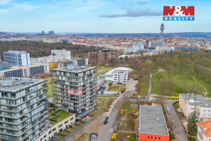 Prodej bytu 1+kk, Praha - Žižkov, Malešická, 38 m2