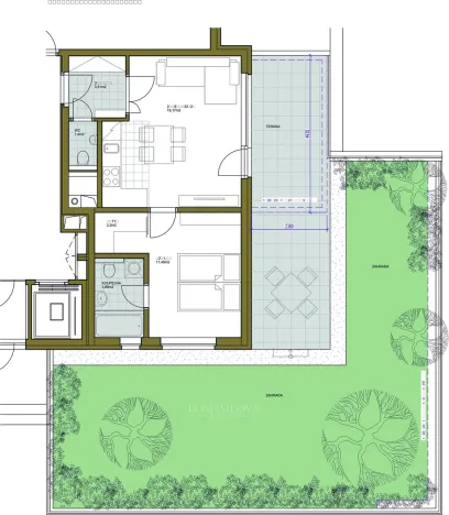 Prodej bytu 2+kk, Praha, 42 m2