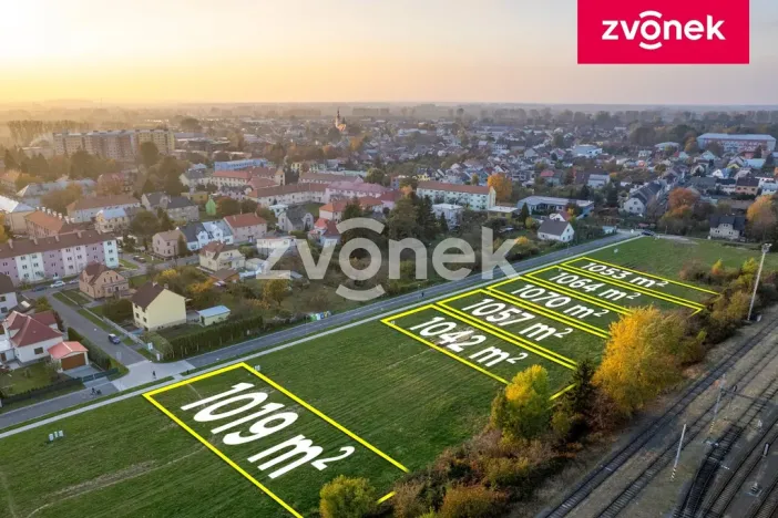Prodej pozemku pro bydlení, Hulín, 1042 m2