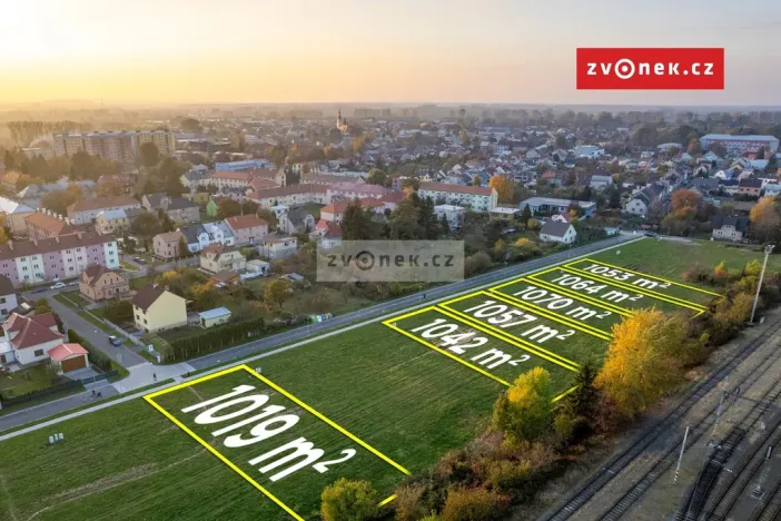 Prodej pozemku pro bydlení, Hulín, 1019 m2
