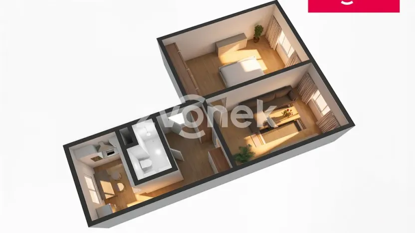 Prodej bytu 2+1, Zlín, Dukelská, 56 m2