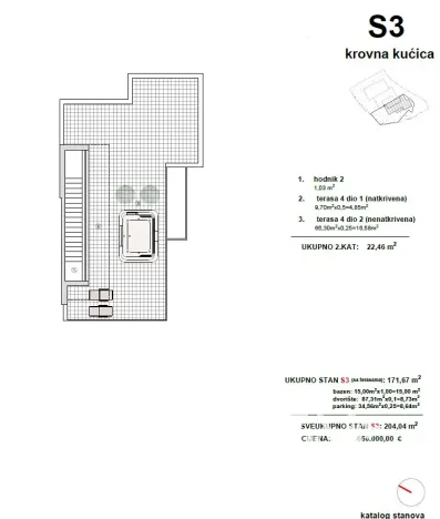 Prodej rodinného domu, Vodice, Chorvatsko, 171 m2