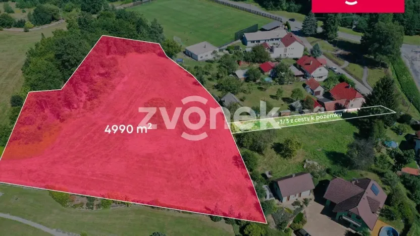 Prodej louky, Březůvky, 4990 m2