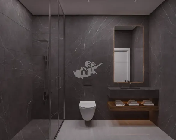 Prodej bytu 1+kk, Trikomo, Kypr, 39 m2