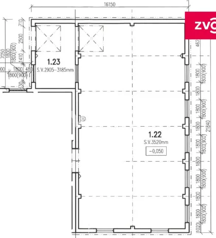 Pronájem skladu, Otrokovice, Napajedelská, 257 m2