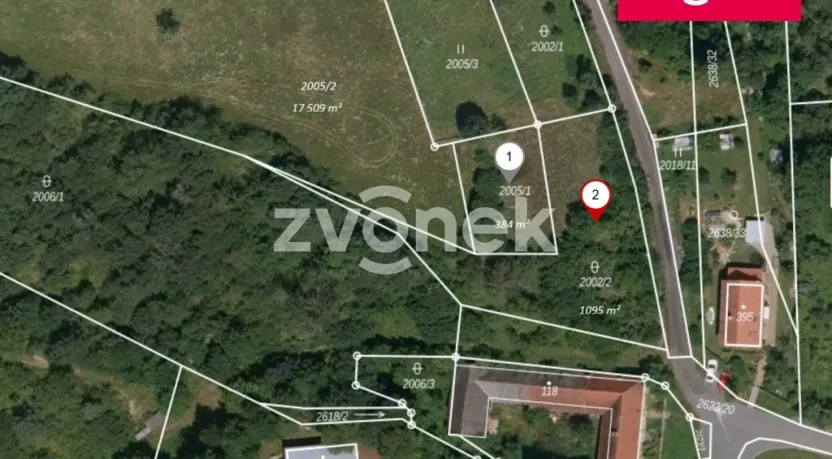 Prodej pozemku pro bydlení, Ludkovice, 1479 m2