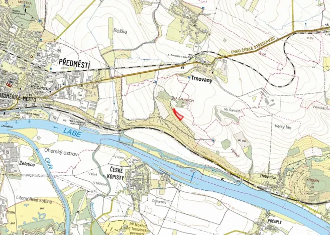 Prodej pole, Litoměřice, 8535 m2