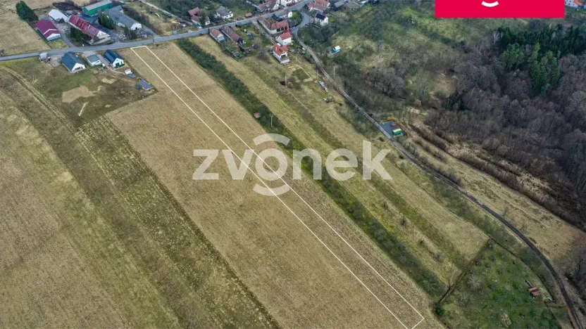 Prodej pole, Haluzice, 3393 m2