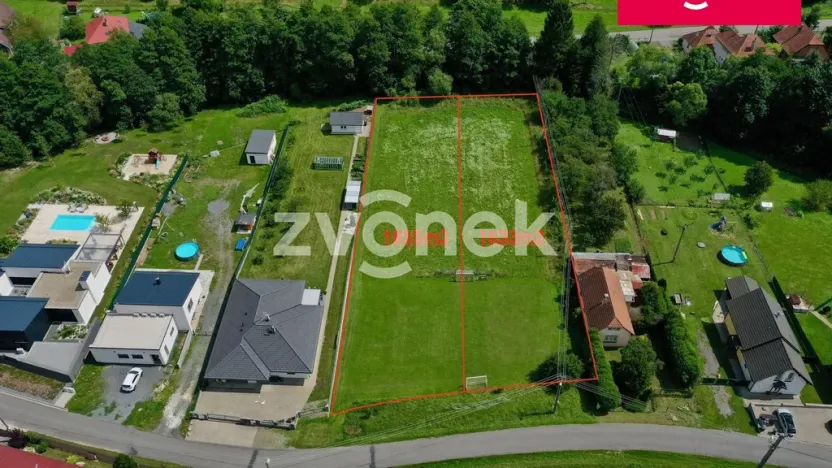 Prodej pozemku pro bydlení, Zlín, Paseky, 1833 m2