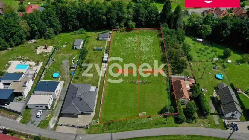 Prodej pozemku pro bydlení, Zlín, Paseky, 1855 m2