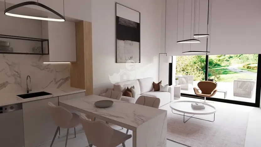 Prodej bytu 1+1, Trikomo, Kypr, 55 m2