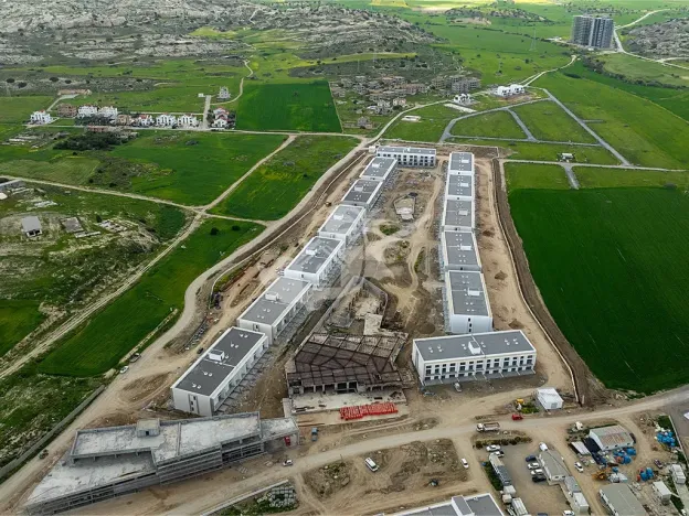 Prodej bytu 1+1, Trikomo, Kypr, 55 m2