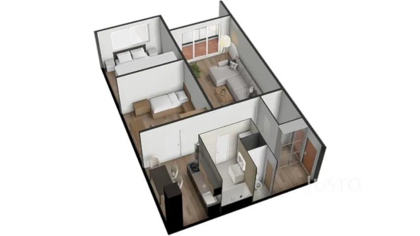 Prodej bytu 3+1, Bavorov, Na Sídlišti, 70 m2