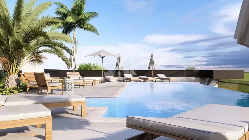 Prodej bytu 2+kk, Trikomo, Kypr, 64 m2