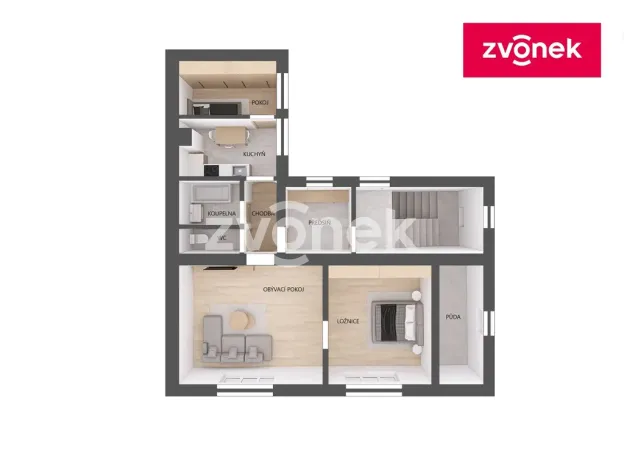 Prodej rodinného domu, Zlín - Malenovice, Polní II, 210 m2