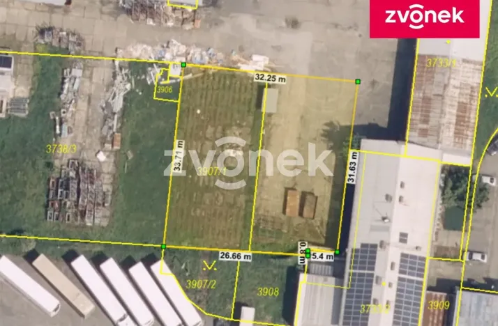 Pronájem komerční nemovitosti, Kunovice, 800 m2