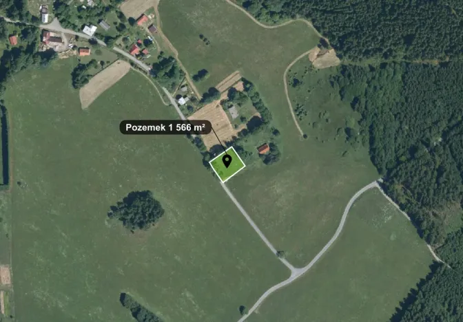 Prodej pozemku pro bydlení, Chodský Újezd - Žďár, 1566 m2
