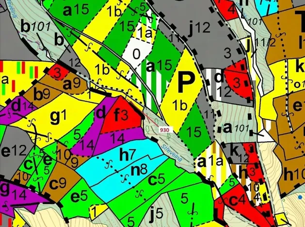Dražba lesa, Jílové u Držkova, 967 m2