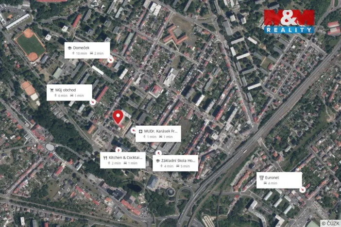 Prodej bytu 1+kk, Chomutov, Kostnická, 19 m2