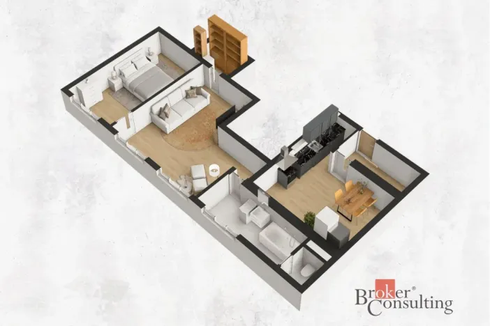 Pronájem bytu 2+1, Praha - Modřany, Klostermannova, 64 m2