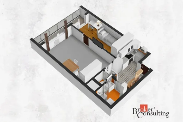 Pronájem bytu 2+1, Praha - Modřany, K otočce, 53 m2